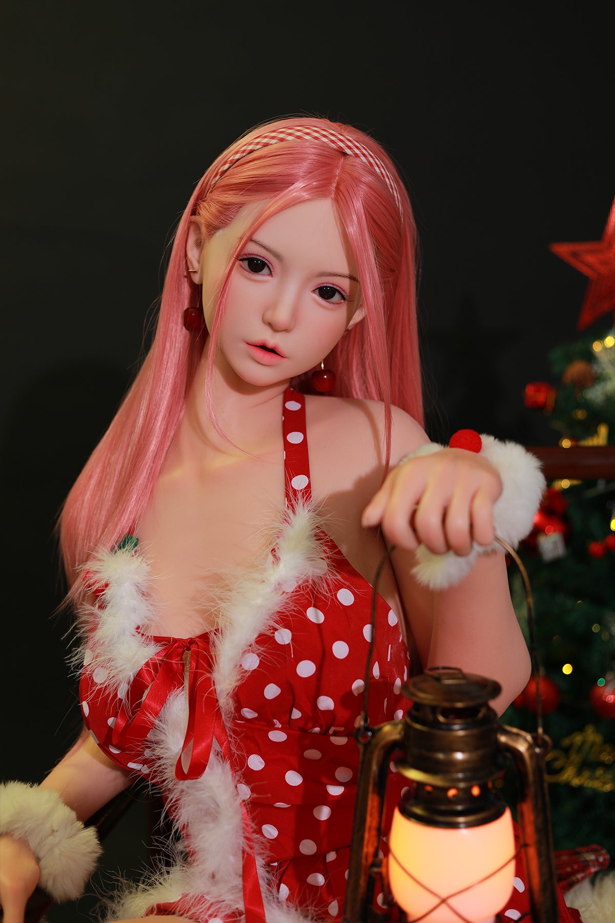168cm (5.51ft) Medium Bust Adorable Pretty Girl Silicone Head & Body Love Doll CFBM250408 Mieko Movable Jaw