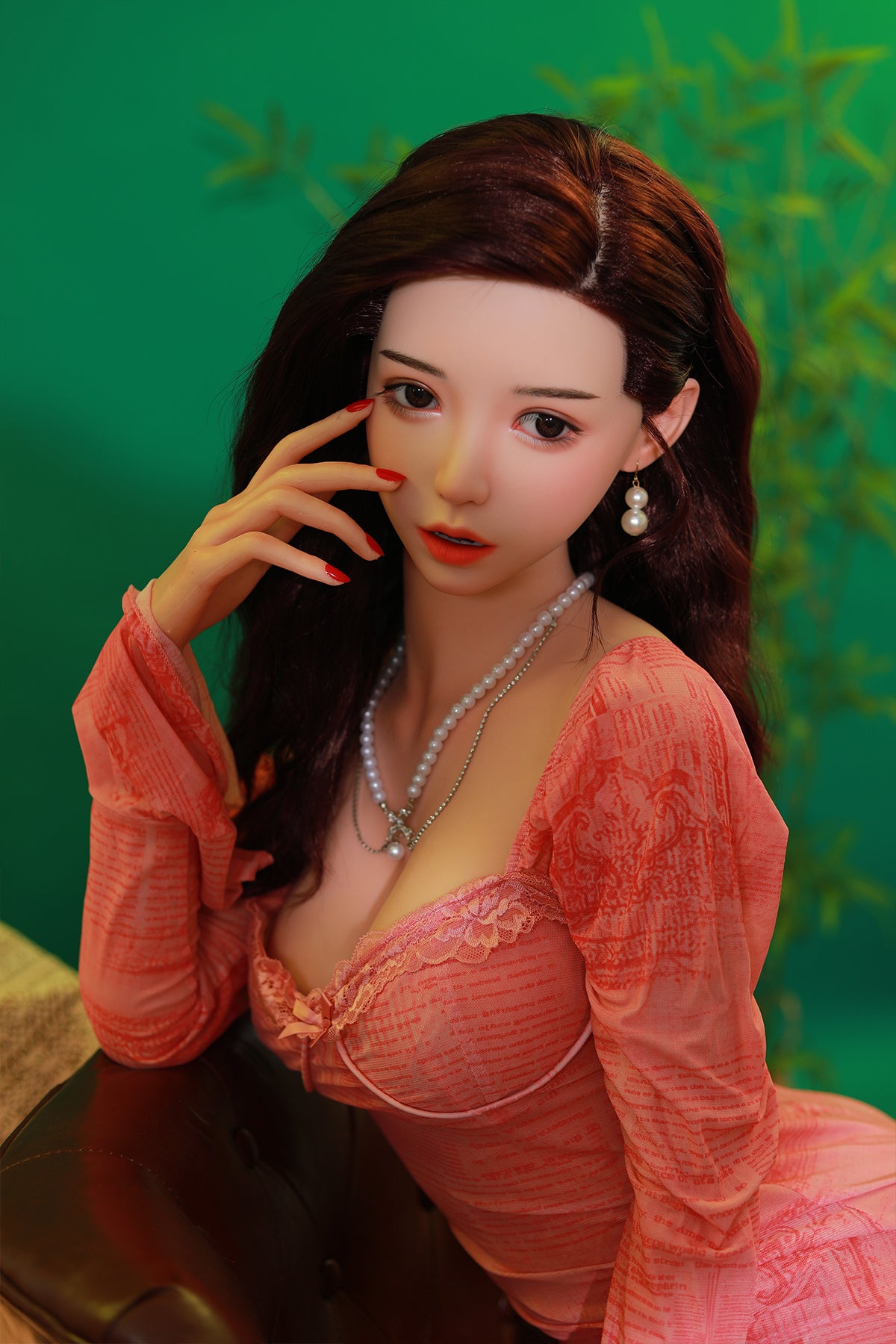 170cm (5.58ft) Small Tits Charming Girl Silicone Head & Body Sex Doll CFBM250415 Michie Movable Jaw