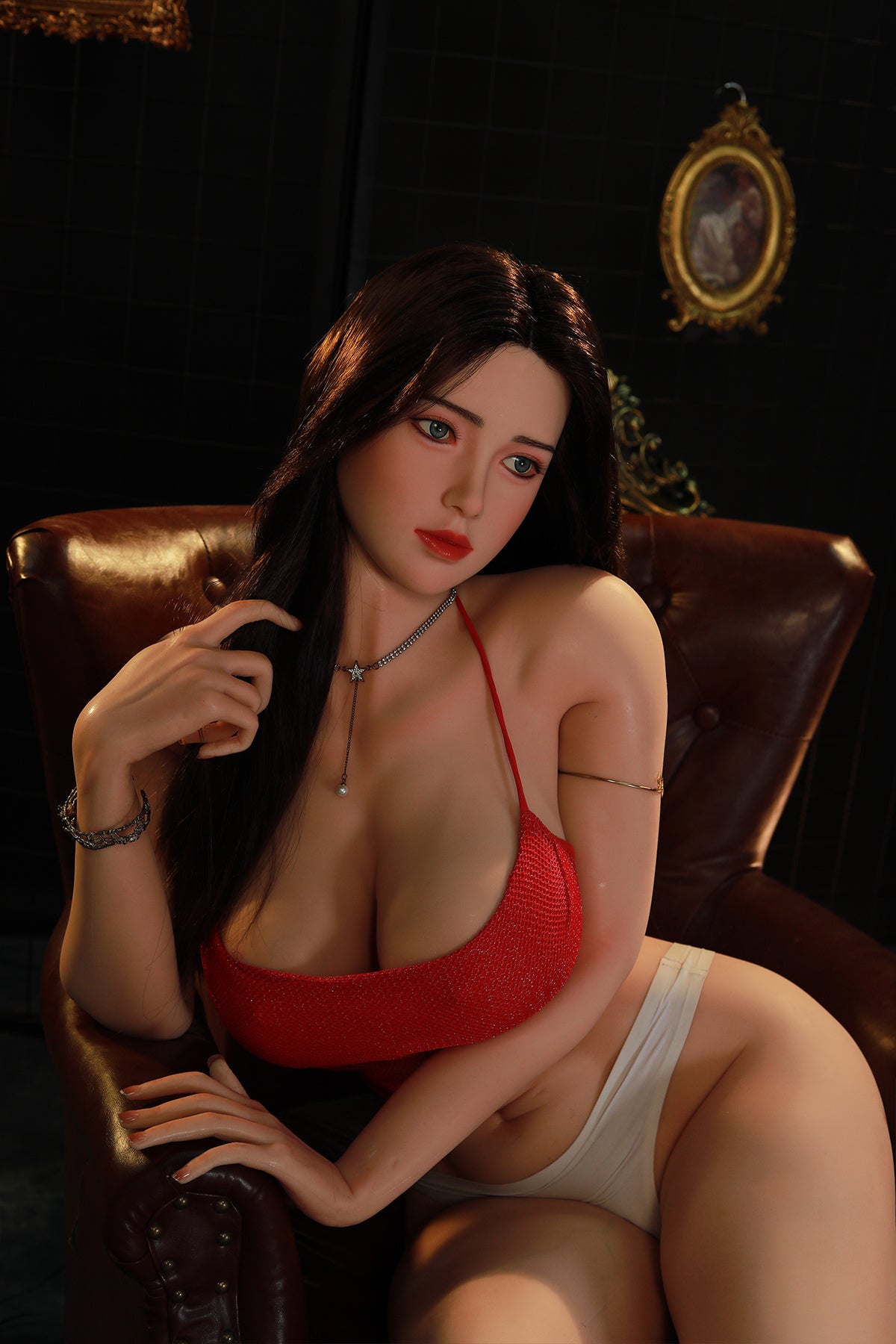 165cm (5.41ft) Big Chest Silicone Head & Body Curvy Lady Love Doll CFB250402 Jula