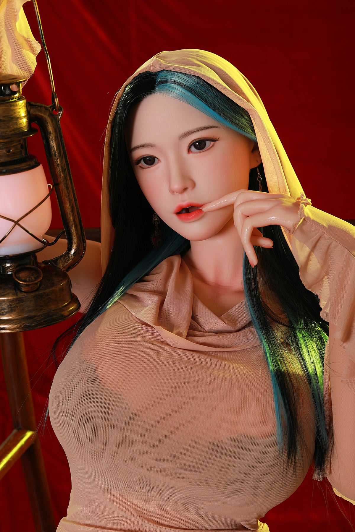 165cm (5.41ft) Big Breasts Silicone Head & Body Cosplay Love Doll CFBM250404 Yoshika Movable Jaw