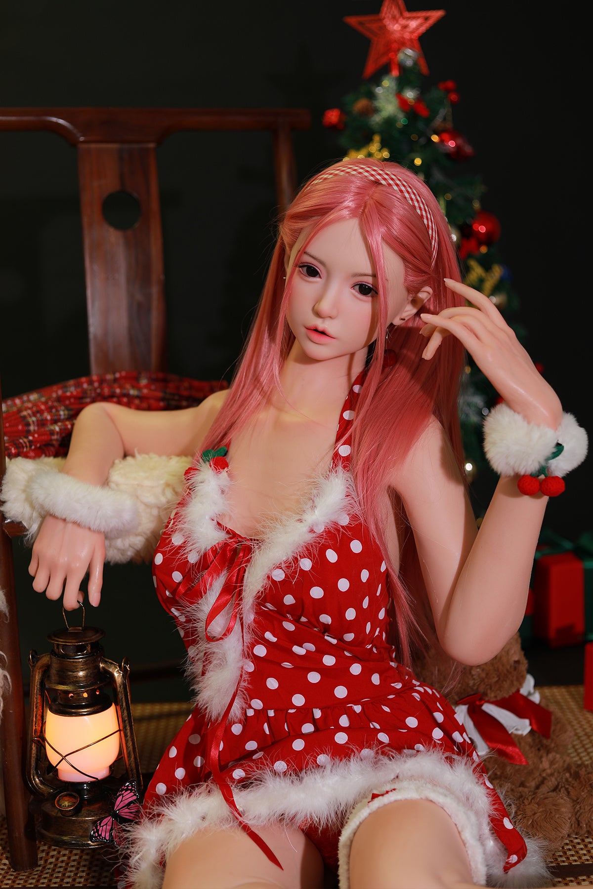 168cm (5.51ft) Medium Bust Adorable Pretty Girl Silicone Head & Body Love Doll CFBM250408 Mieko Movable Jaw