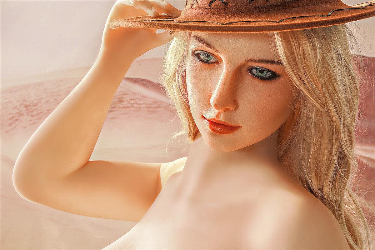 170cm (5.58ft) Small Boobs Blonde Sex Doll D3051720 Vicki HB8 Cowgirl - Best Love Sex Doll