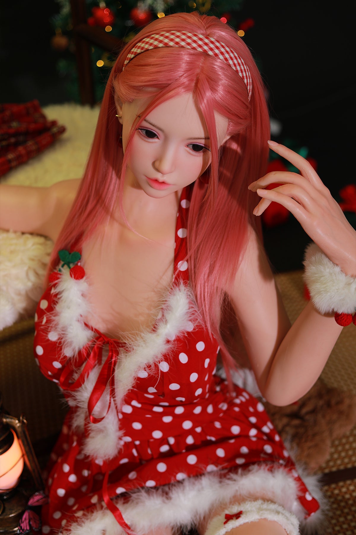 168cm (5.51ft) Medium Bust Adorable Pretty Girl Silicone Head & Body Love Doll CFBM250408 Mieko Movable Jaw