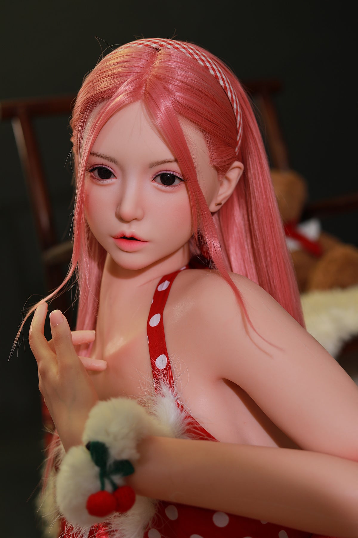 168cm (5.51ft) Medium Bust Adorable Pretty Girl Silicone Head & Body Love Doll CFBM250408 Mieko Movable Jaw