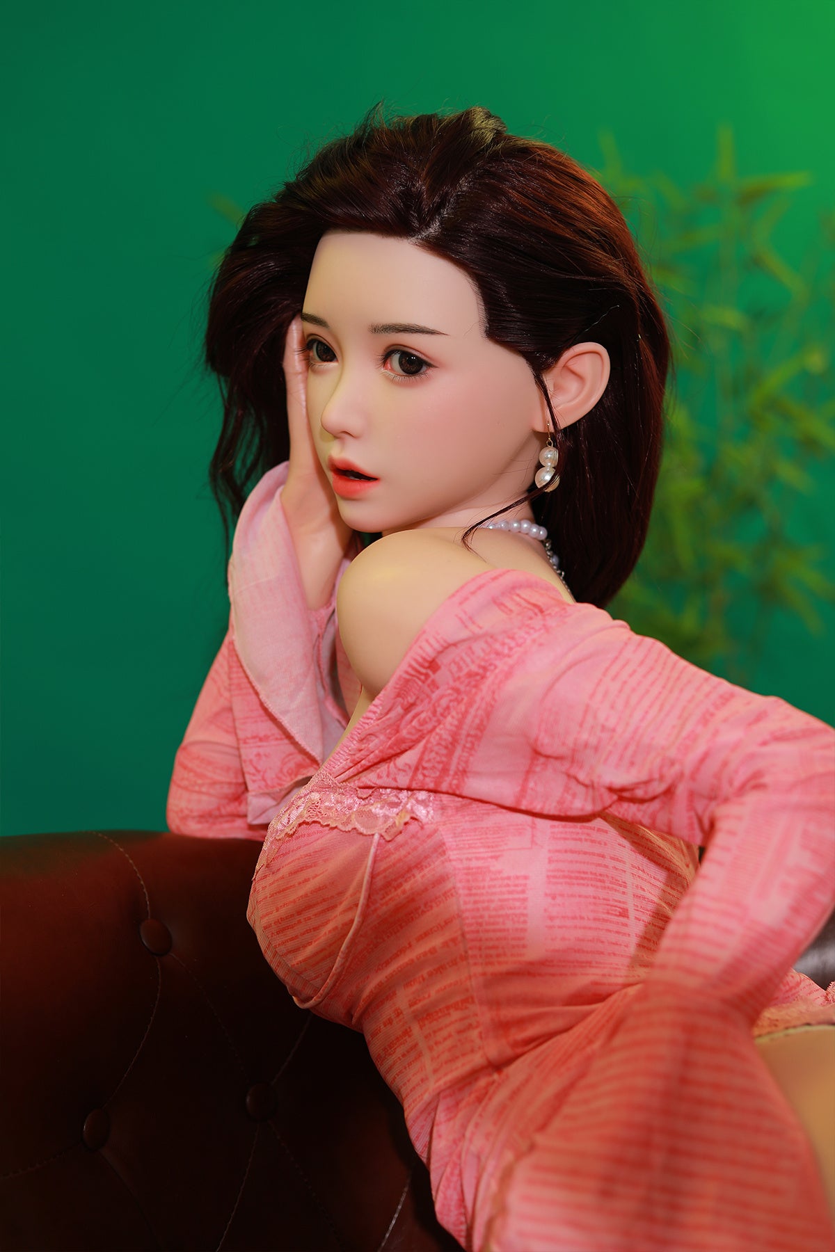 170cm (5.58ft) Small Tits Charming Girl Silicone Head & Body Sex Doll CFBM250415 Michie Movable Jaw