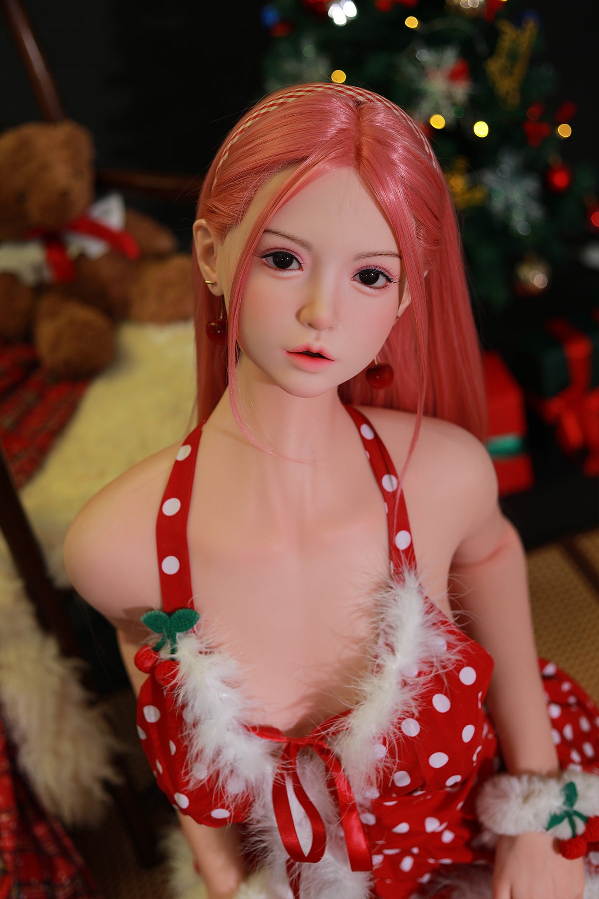168cm (5.51ft) Medium Bust Adorable Pretty Girl Silicone Head & Body Love Doll CFBM250408 Mieko Movable Jaw