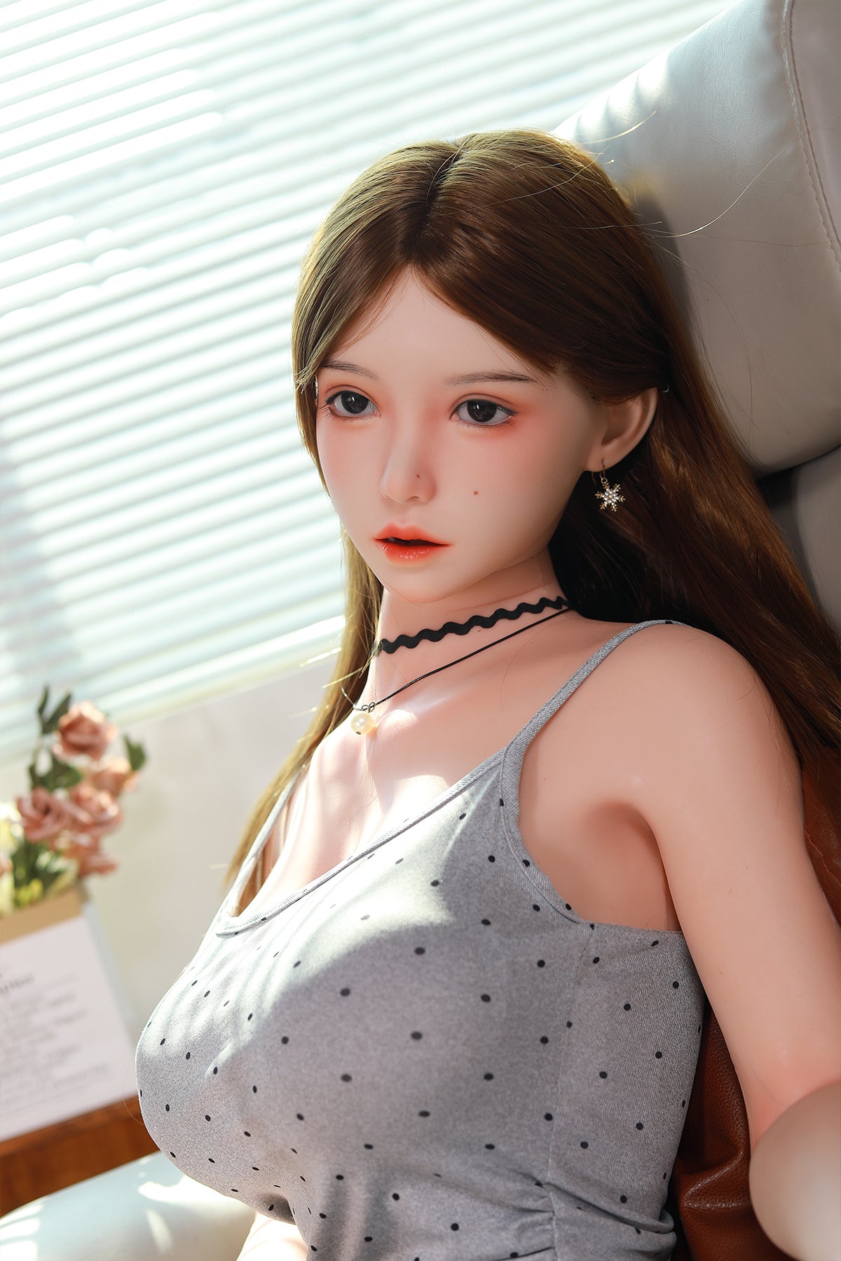 168cm (5.51ft) Big Breasts Silicone Head & Body Pretty Japanese Love Doll CFBM250414 Kamiko Movable Jaw