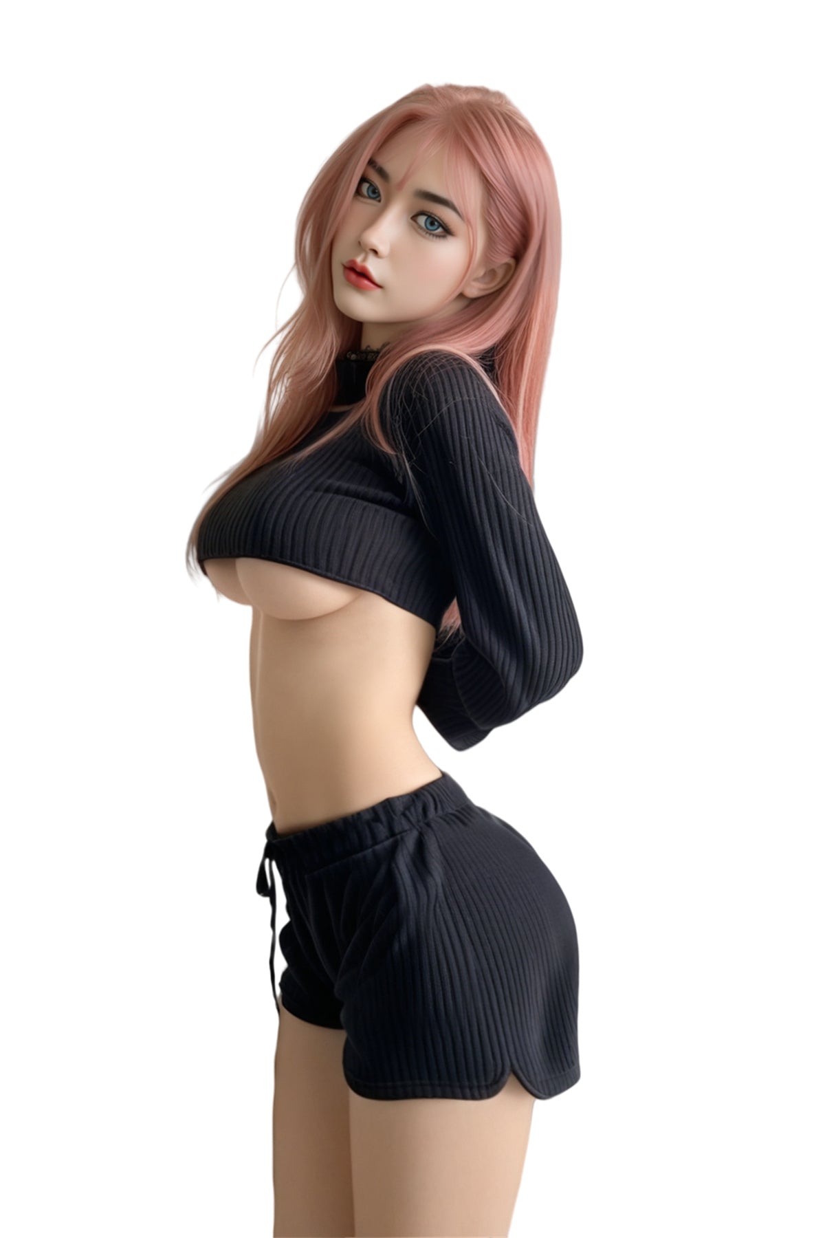 160cm (5.25ft) Big Tits Adorable Young Lady Love Doll D5041002 Olli HB8