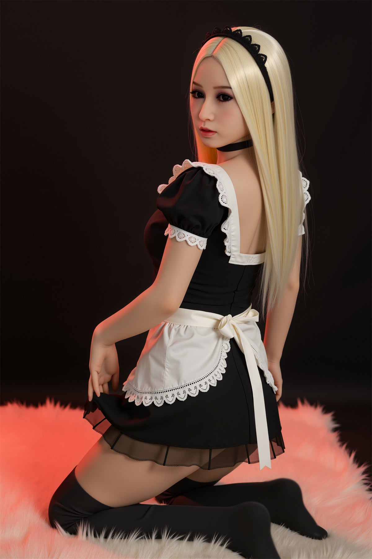 148cm (4.85ft) Small Breasts Adorable Maid Love Doll F4111202 Petty