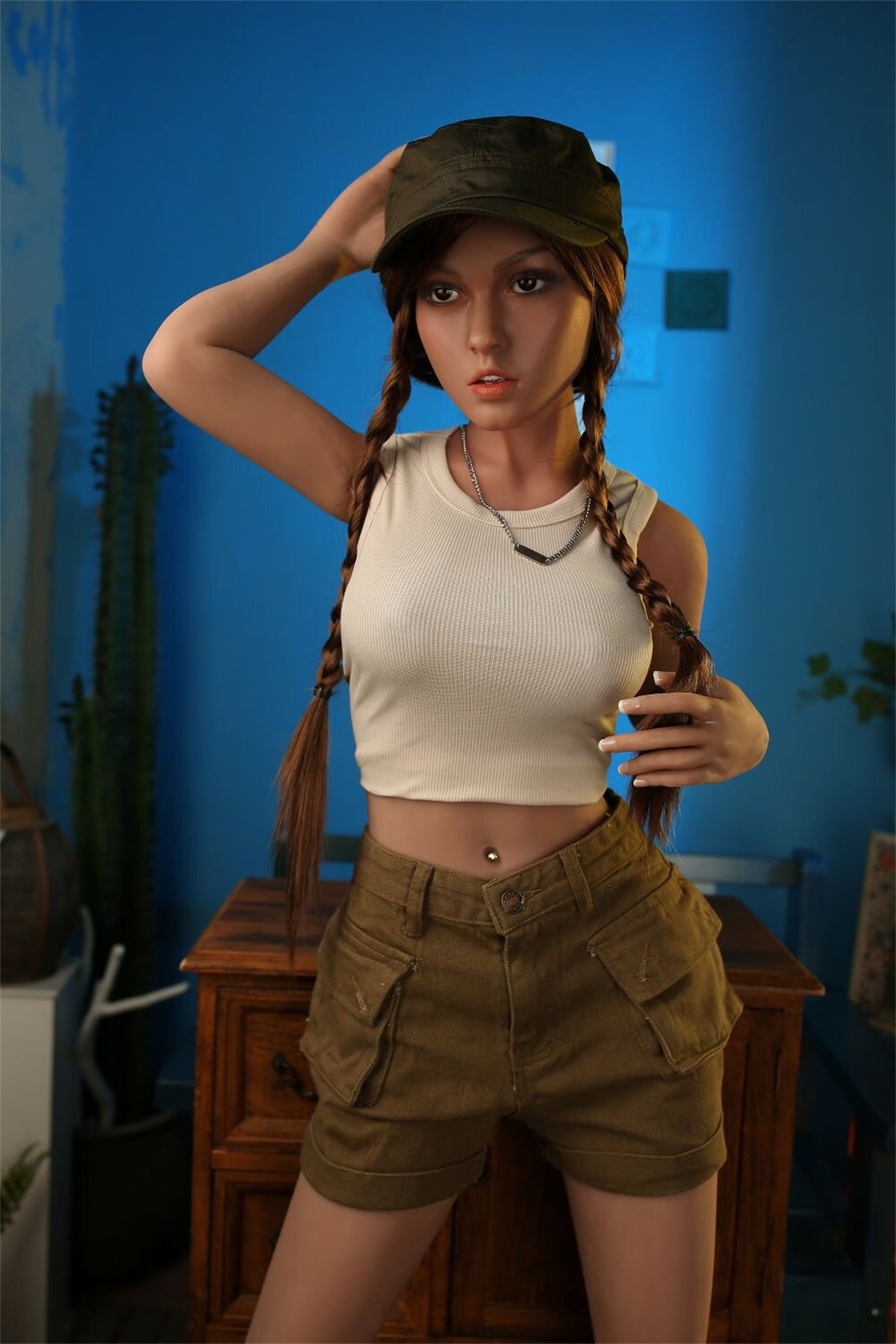 158cm (5.18ft) Big Chest Slender Cute Girl Sex Doll SE25030301 Grete