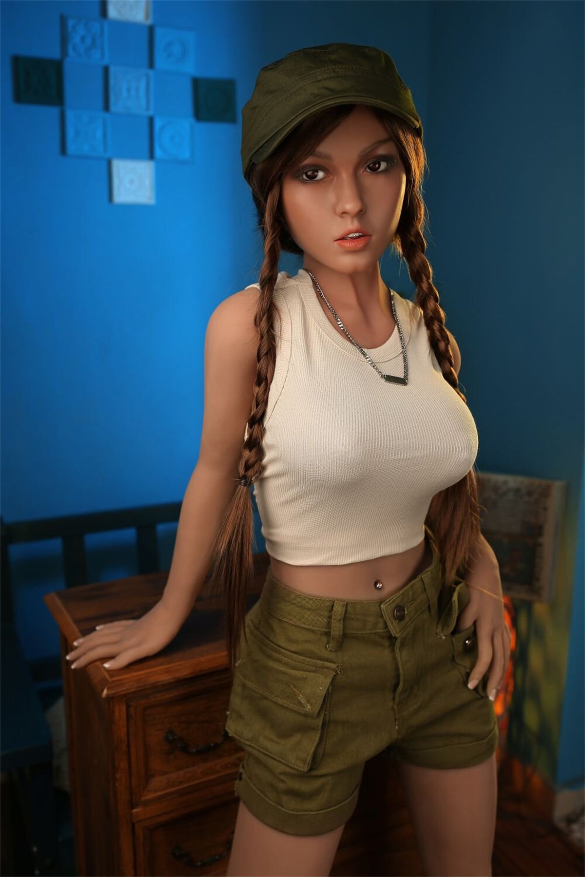 158cm (5.18ft) Big Chest Slender Cute Girl Sex Doll SE25030301 Grete