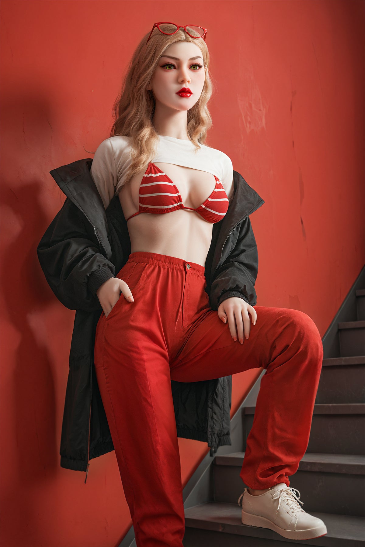 148cm (4.85ft) Small Bust Sexy Fashion Girl Love Doll F5041103 Emina