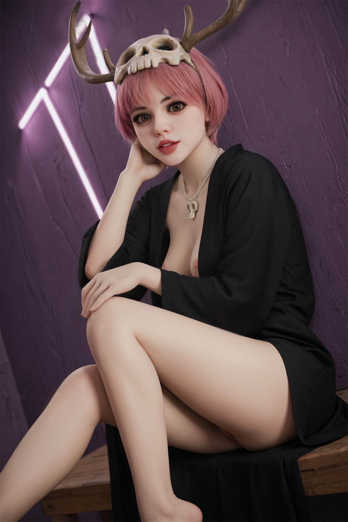 148cm (4.85ft) Small Tits Young Girl Sex Doll F4110103 Selena