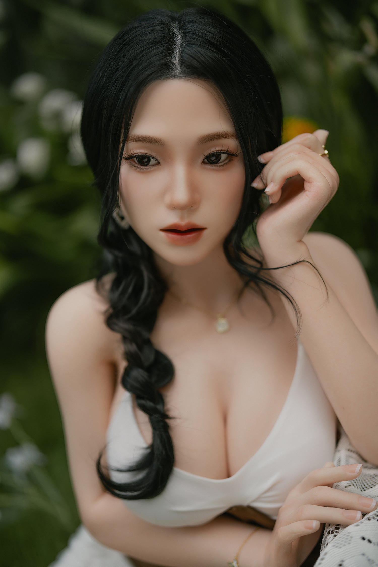 164cm (5.38ft) Big Tits Young Asian Sex Doll Silicone Head & Body D5102201 Asano FB6M Movable Jaw