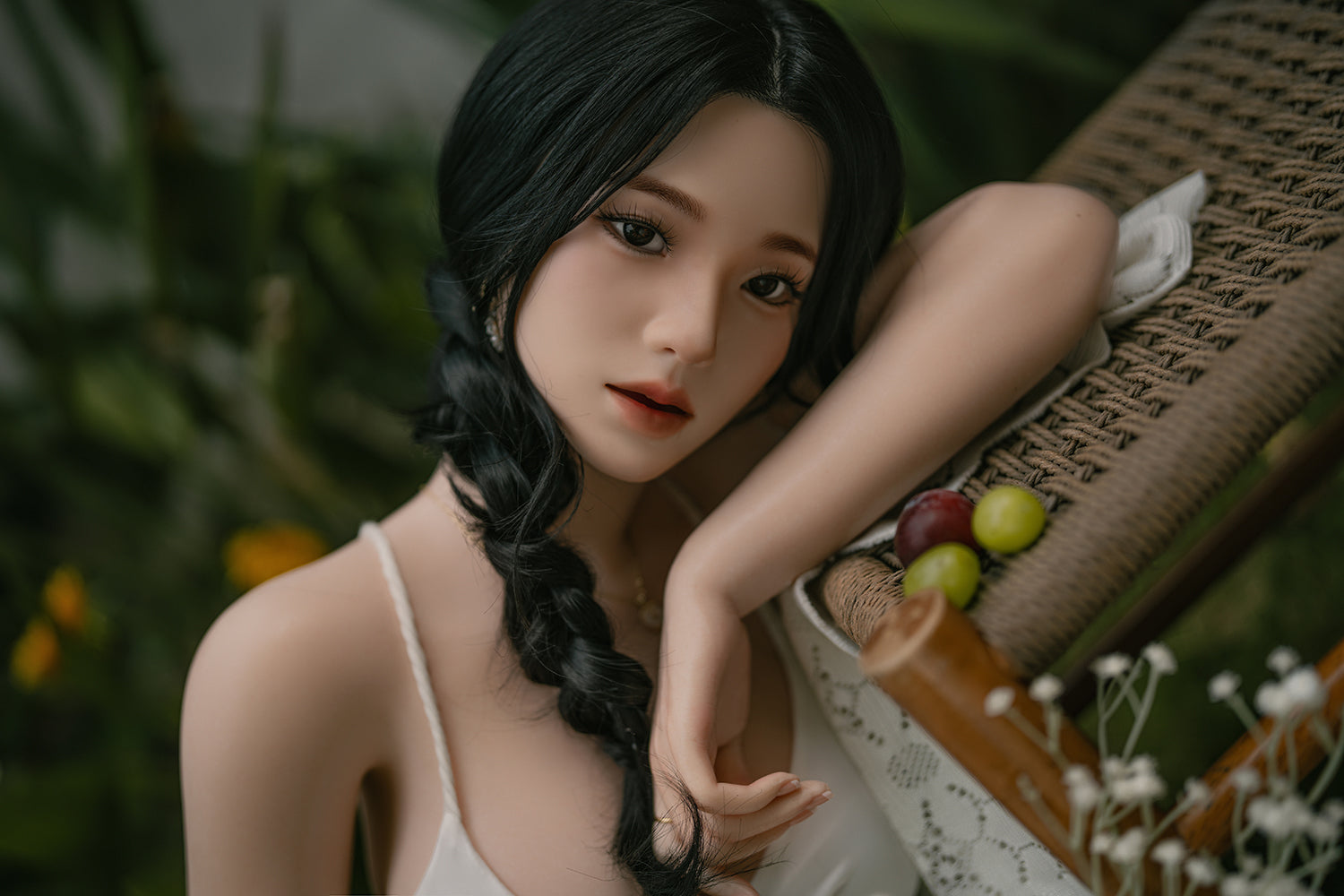 164cm (5.38ft) Big Tits Young Asian Sex Doll Silicone Head & Body D5102201 Asano FB6M Movable Jaw