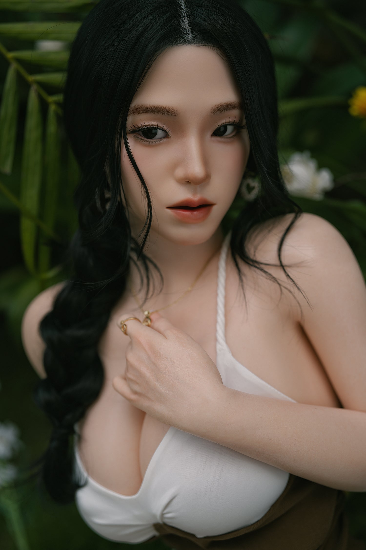 164cm (5.38ft) Big Tits Young Asian Sex Doll Silicone Head & Body D5102201 Asano FB6M Movable Jaw