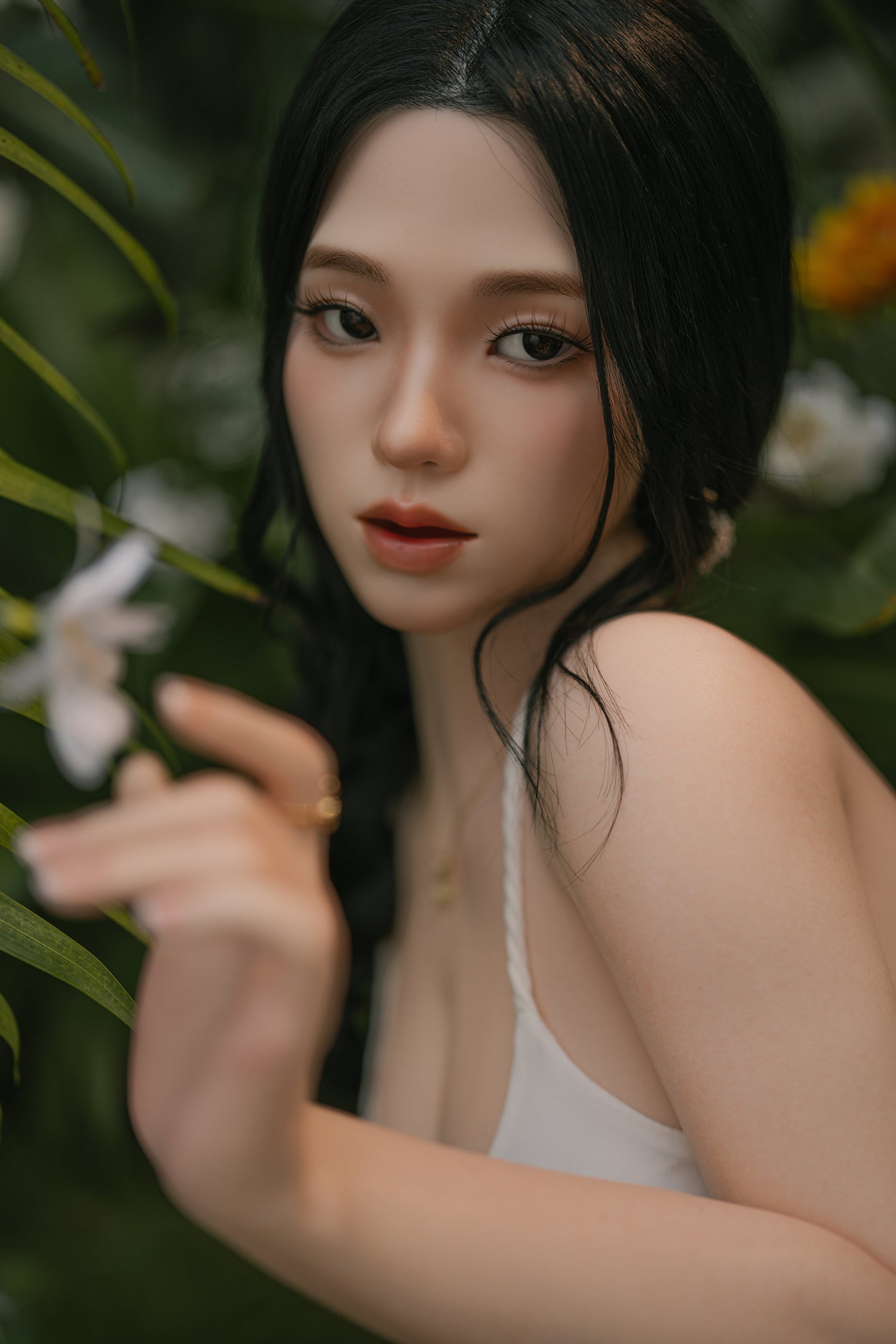 164cm (5.38ft) Big Tits Young Asian Sex Doll Silicone Head & Body D5102201 Asano FB6M Movable Jaw