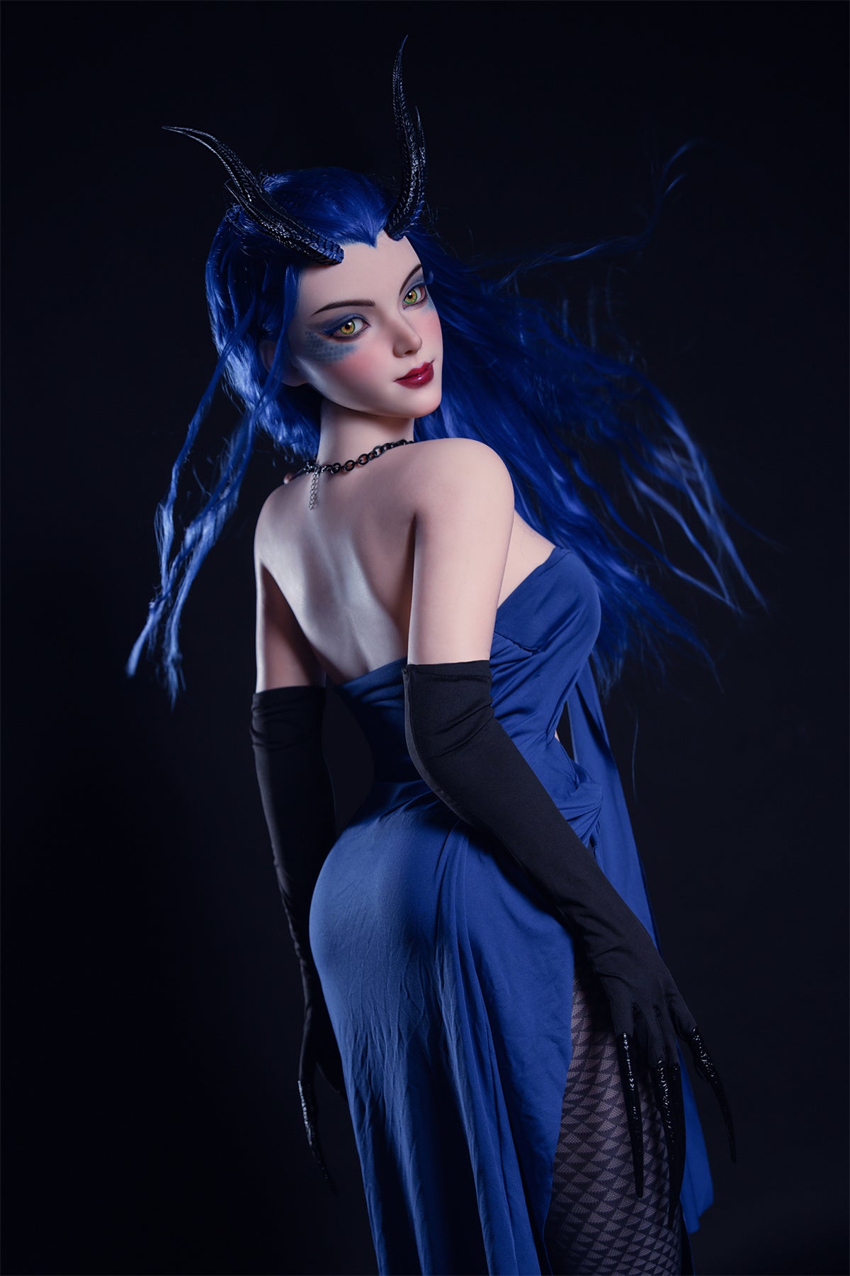 164cm (5.38ft) Big Chest Sexy Cosplay Sex Doll Dragon King of the West Sea Silicone Head & Body D5071501 Ao Run FB6