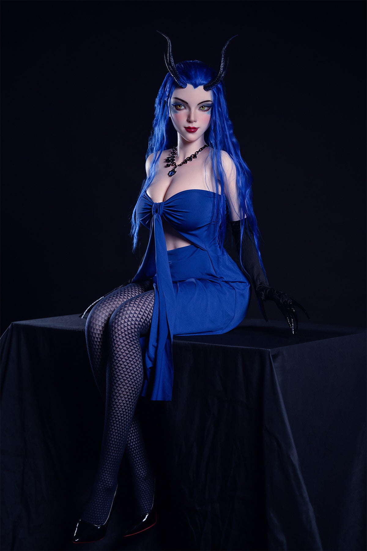 164cm (5.38ft) Big Chest Sexy Cosplay Sex Doll Dragon King of the West Sea Silicone Head & Body D5071501 Ao Run FB6