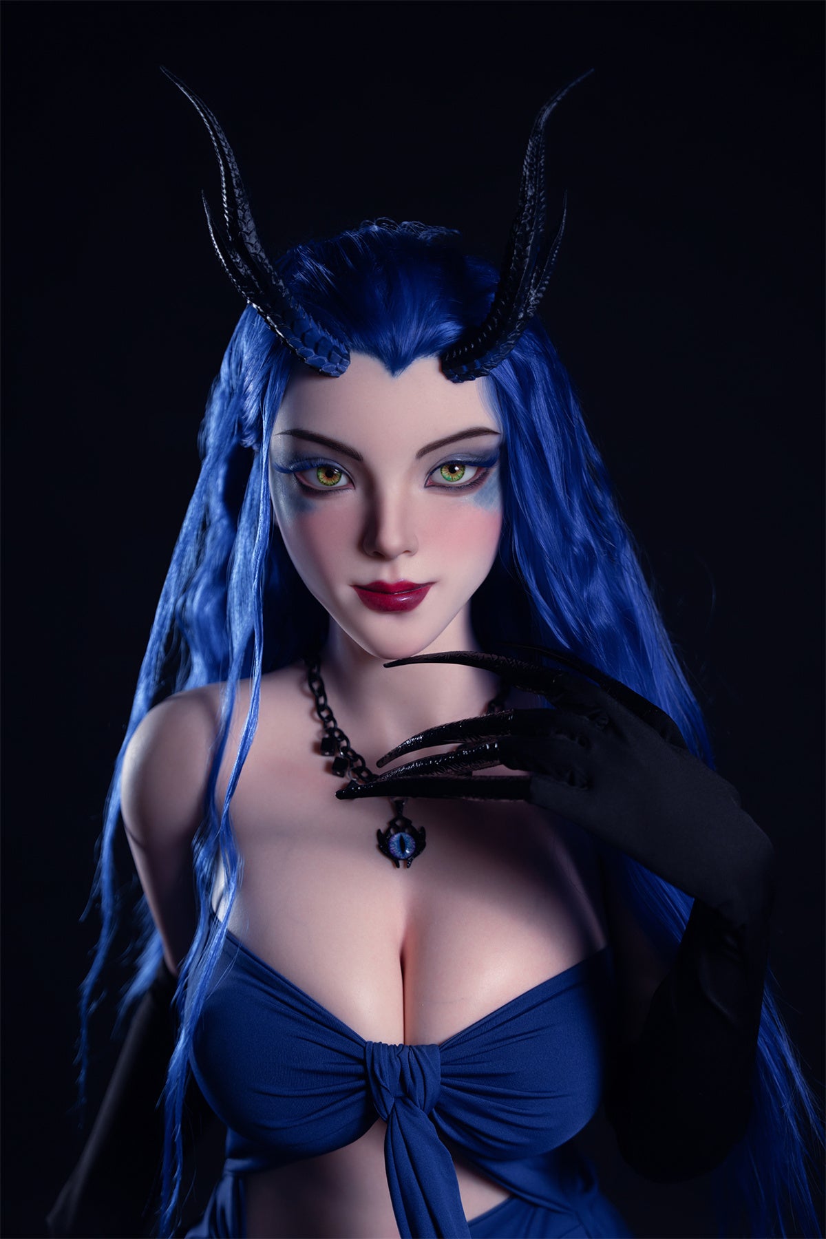 164cm (5.38ft) Big Chest Sexy Cosplay Sex Doll Dragon King of the West Sea Silicone Head & Body D5071501 Ao Run FB6