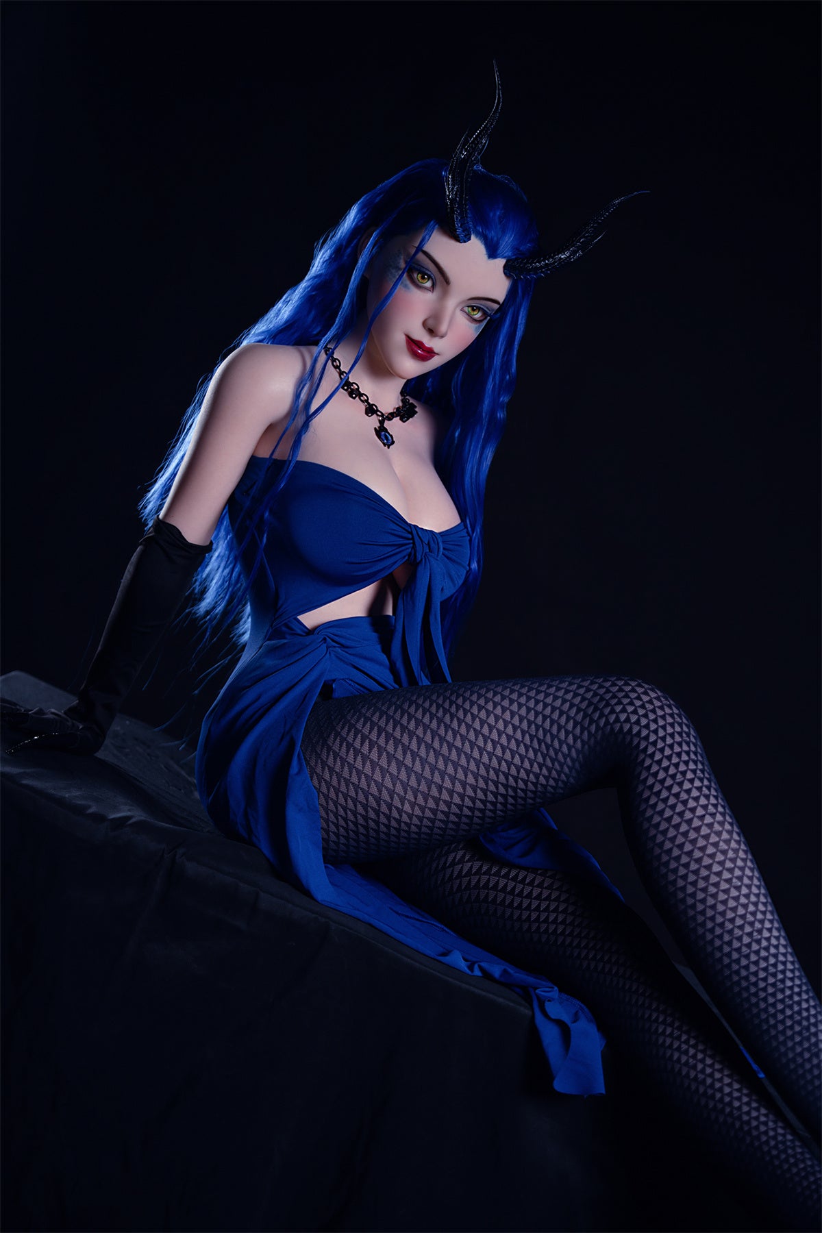 164cm (5.38ft) Big Chest Sexy Cosplay Sex Doll Dragon King of the West Sea Silicone Head & Body D5071501 Ao Run FB6