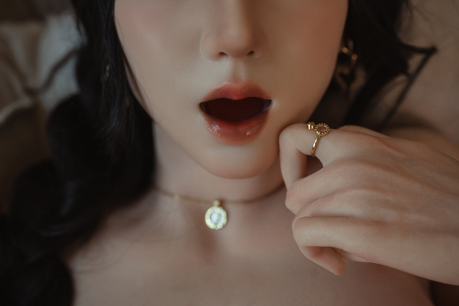 164cm (5.38ft) Big Tits Young Asian Sex Doll Silicone Head & Body D5102201 Asano FB6M Movable Jaw