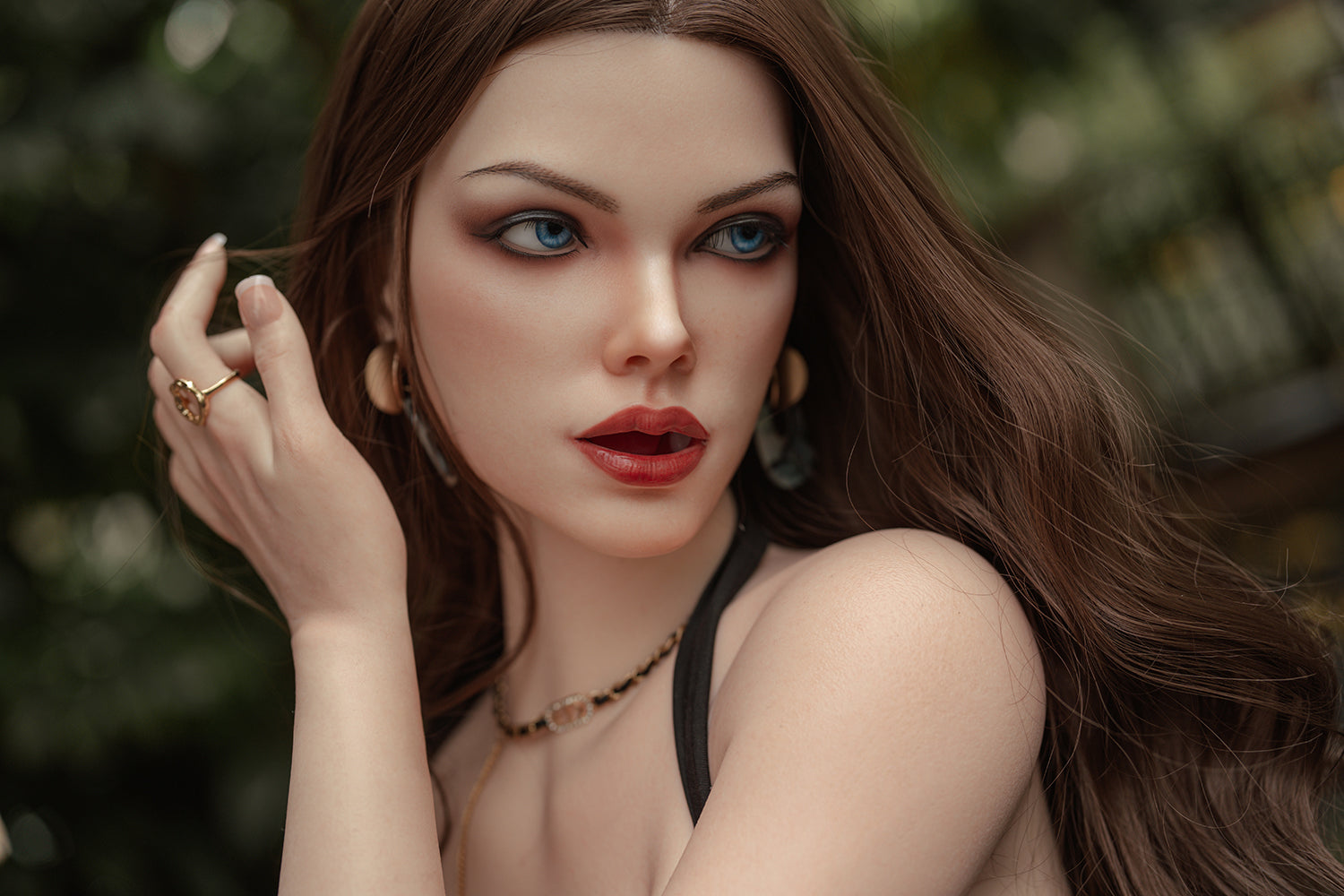 168cm (5.51ft) Big Breasts Silicone Head & Body Sexy European Love Doll D5102202 Rossi FB6M Movable Jaw