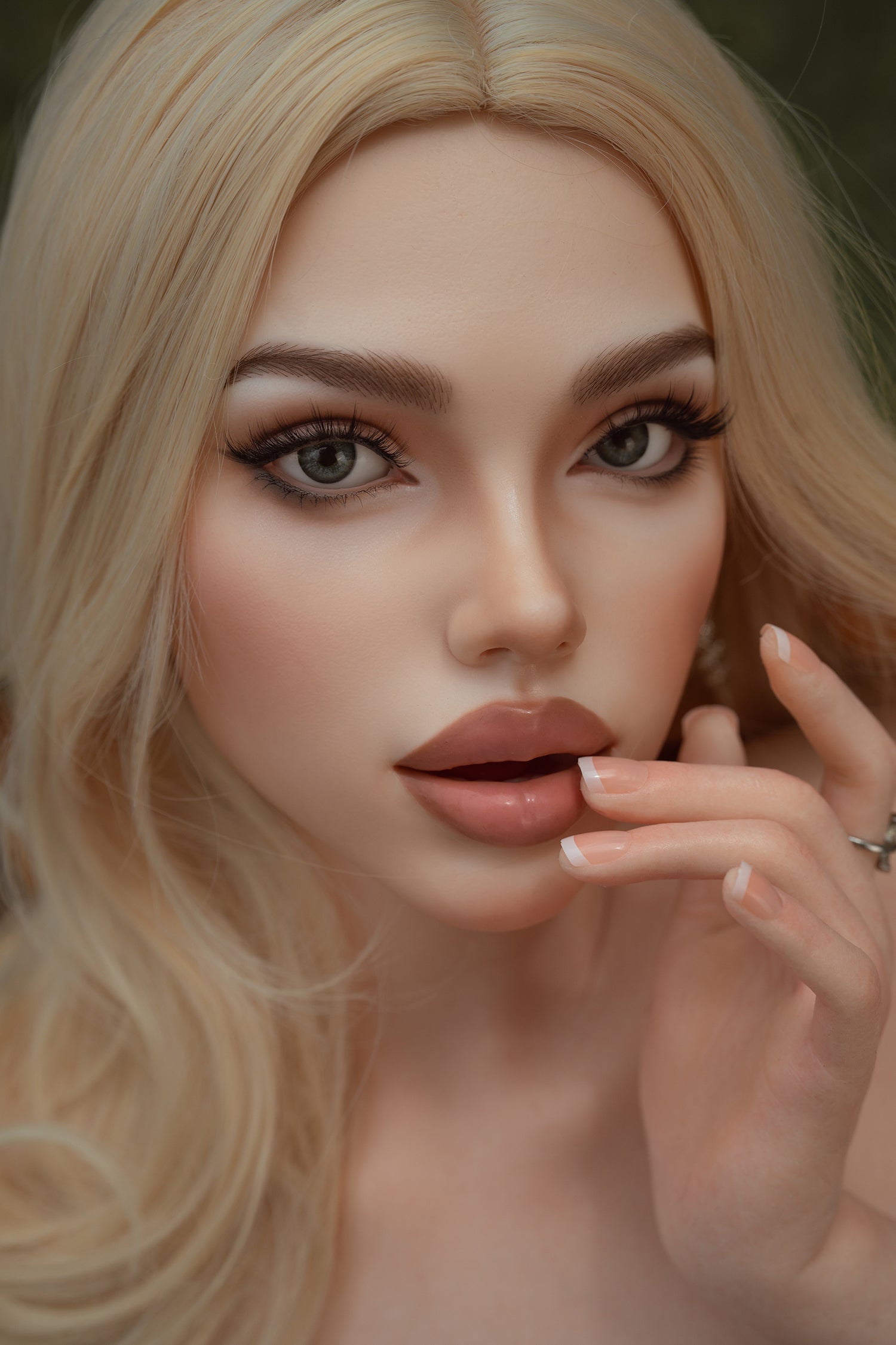 160cm (5.25ft) Big Chest Elegant Blonde Love Doll Silicone Head & Body D5101502 Dailey FB6M Movable Jaw