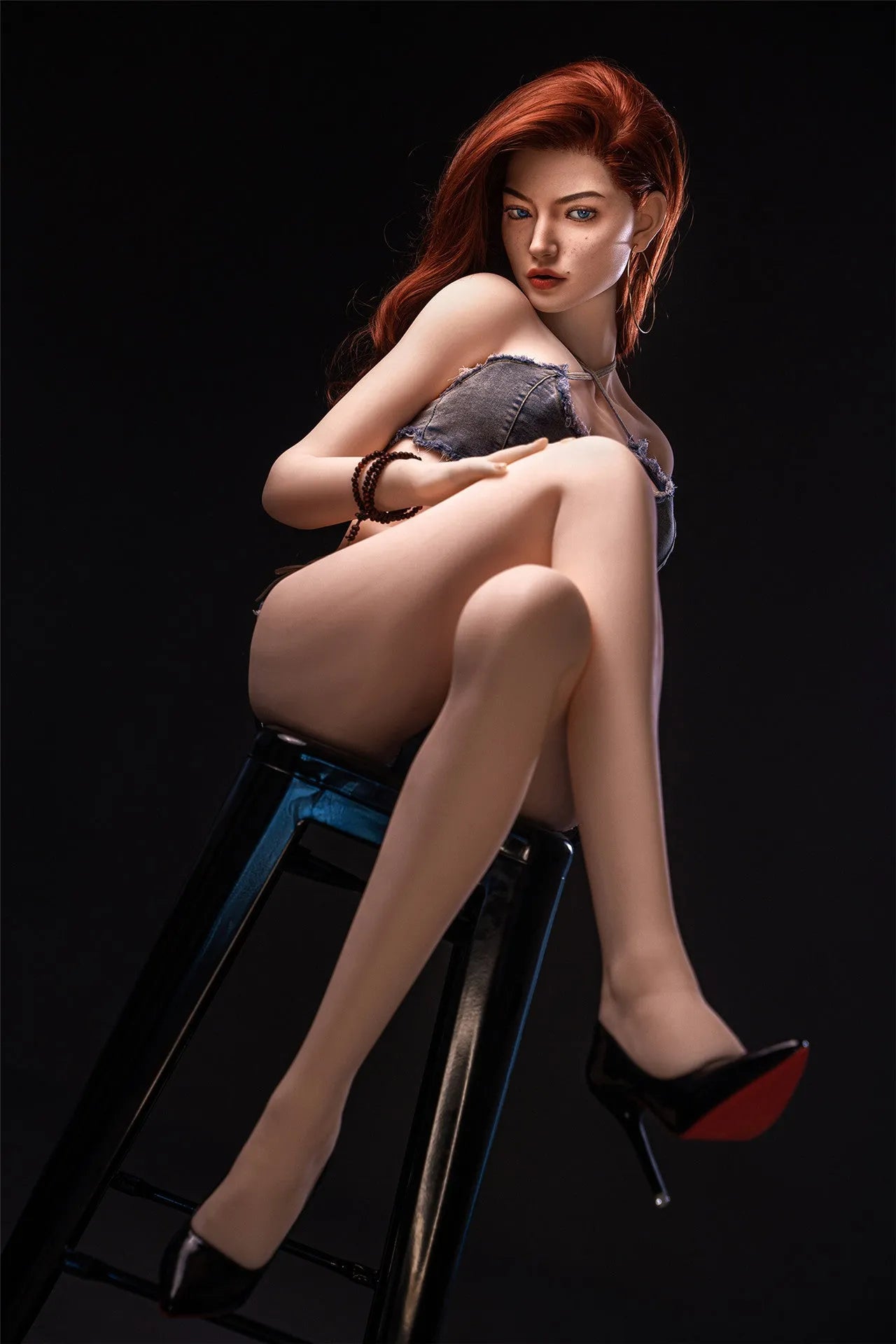 173cm (5.68ft) Big Bust RedHead Sex Doll D3060905 Celina HB8M Movable Jaw - Best Love Sex Doll