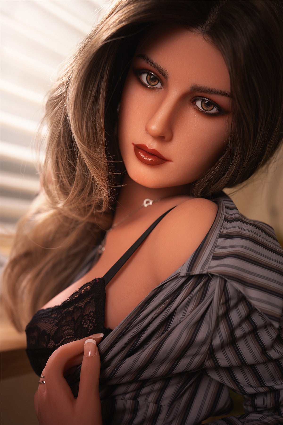 166cm (5.45ft) Small Bust Latin Sex Doll D4010205 Pixie HB8 Secretary - Best Love Sex Doll