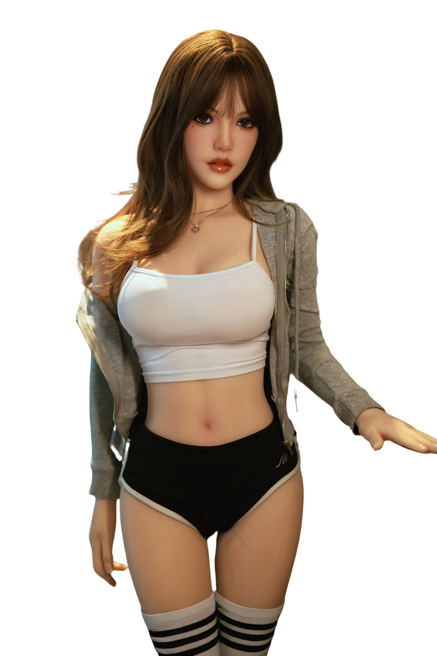 148cm (4.85ft) Medium Breasts Mix-blood Petite Sex Doll D5091801 Sissi