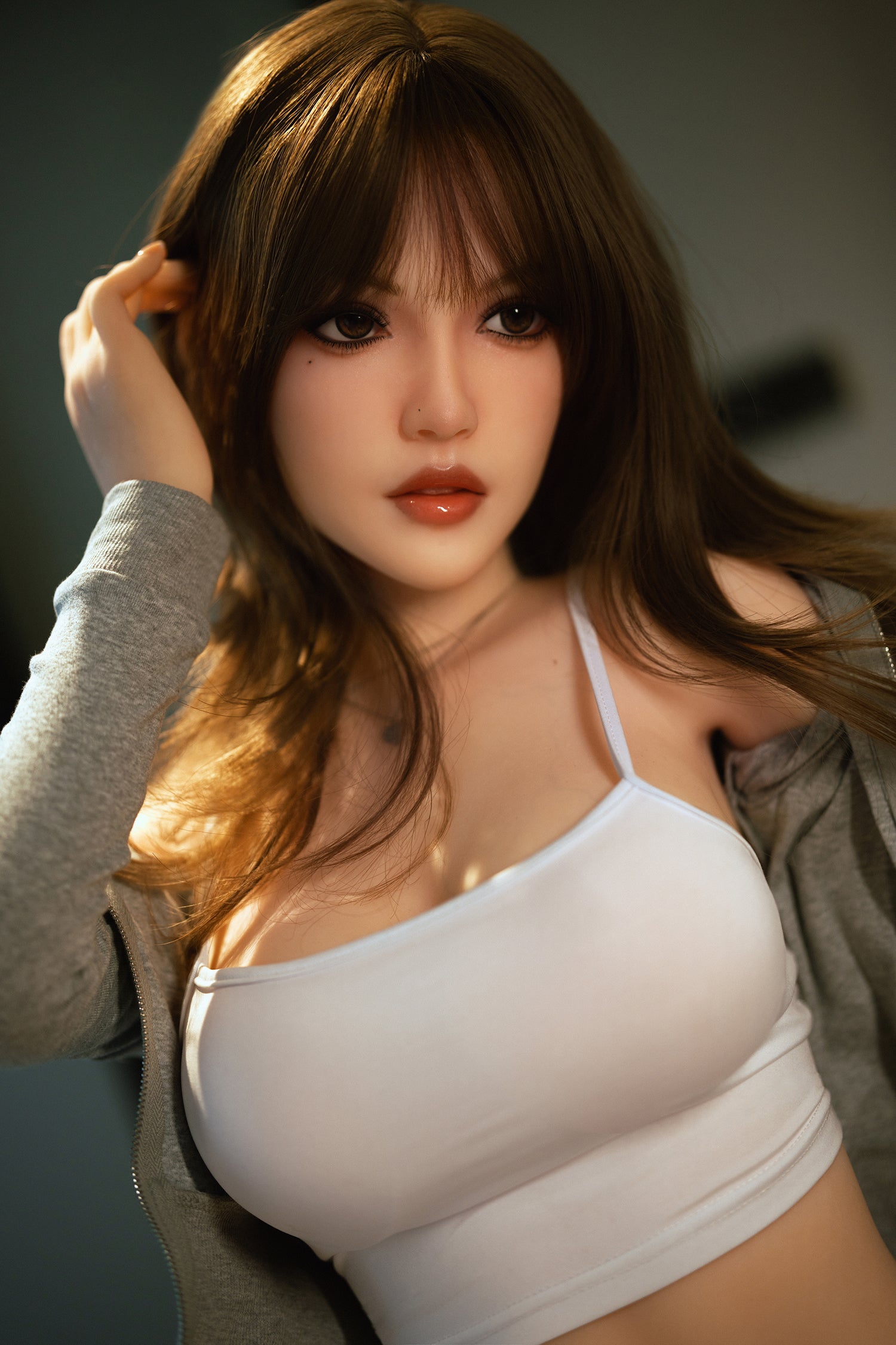 148cm (4.85ft) Medium Breasts Mix-blood Petite Sex Doll D5091801 Sissi