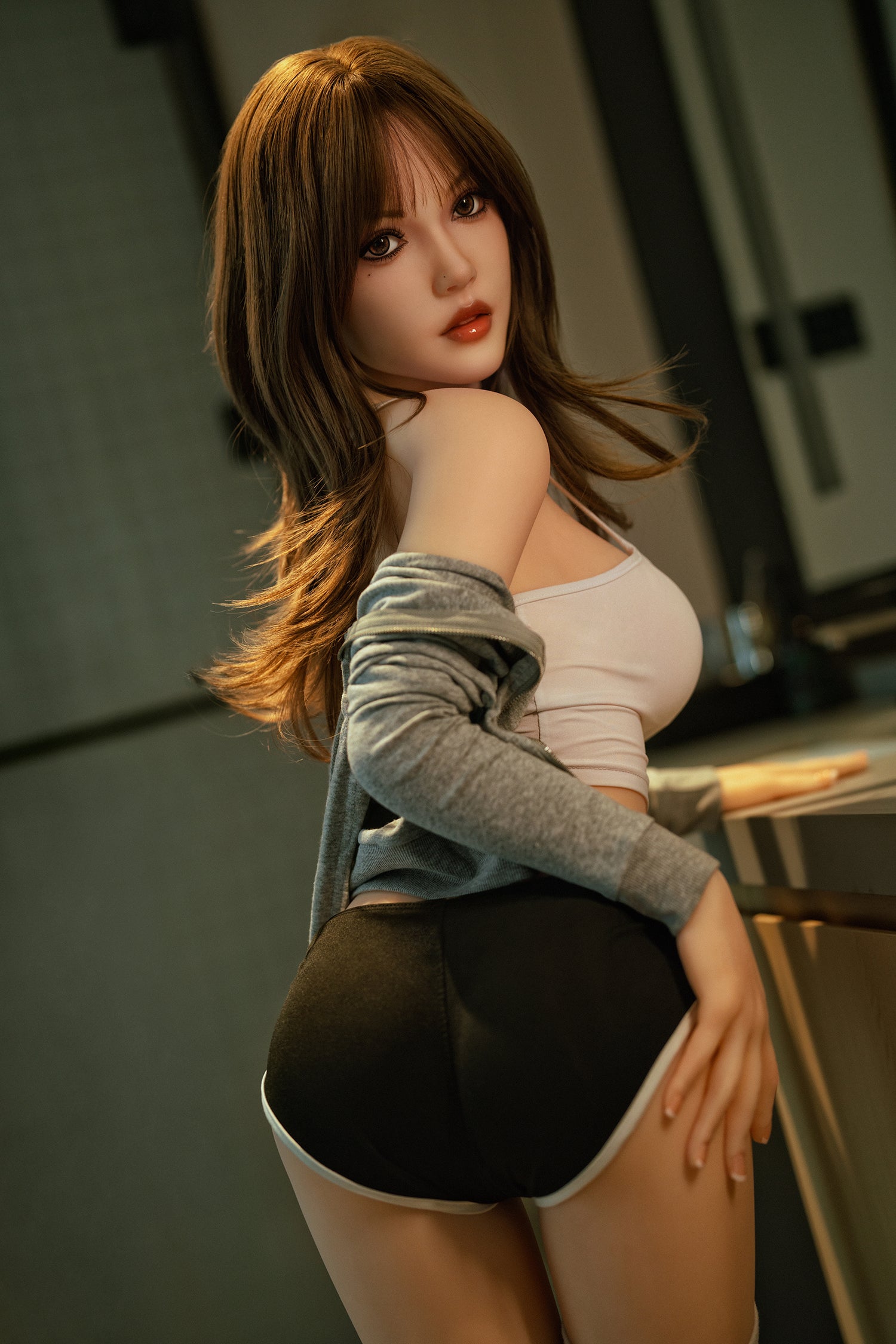 148cm (4.85ft) Medium Breasts Mix-blood Petite Sex Doll D5091801 Sissi