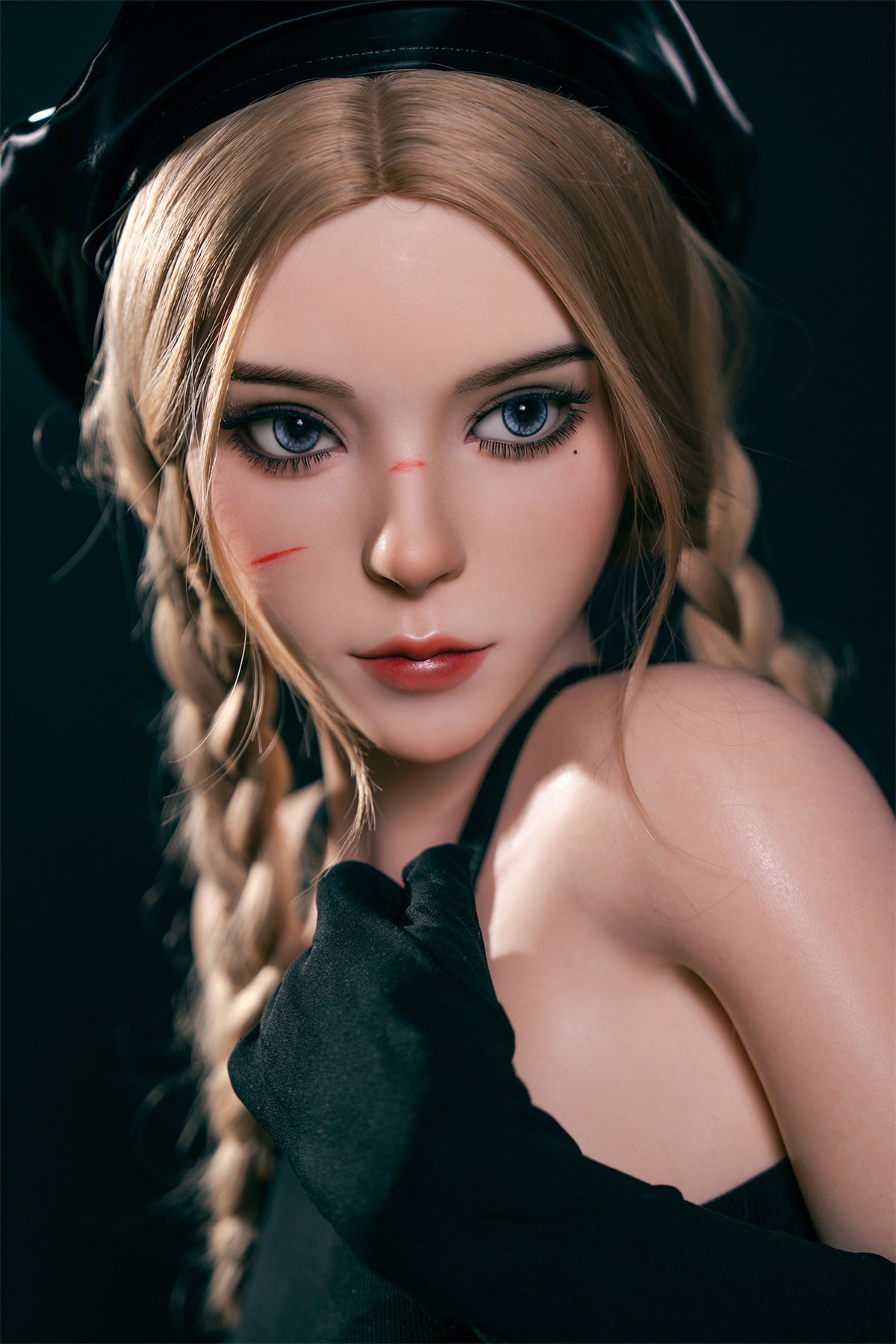 164cm (5.38ft) Big Bust Silicone Head & Body Sweet Cool Girl Sex Doll D5052001 Dragana FB6