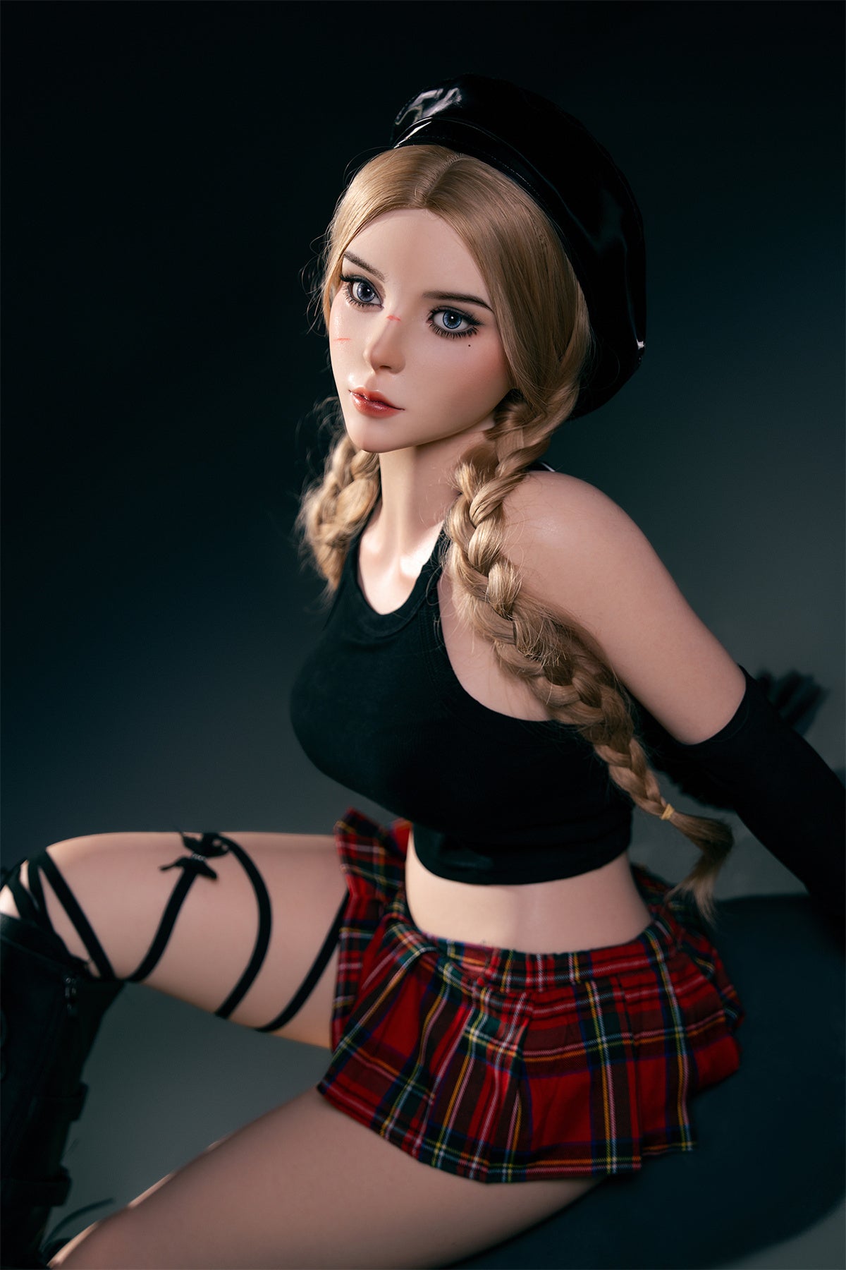 164cm (5.38ft) Big Bust Silicone Head & Body Sweet Cool Girl Sex Doll D5052001 Dragana FB6