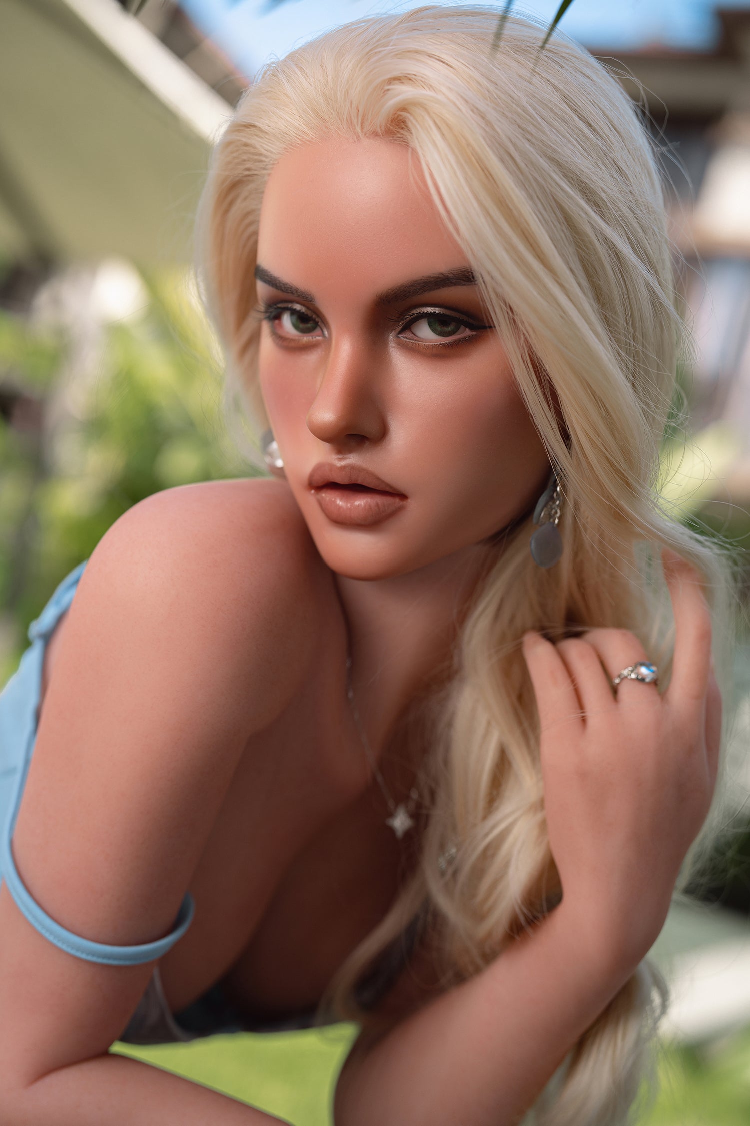 160cm (5.25ft) Big Breasts European Hot Lady Love Doll D5092902 Nicola HB8M Movable Jaw