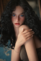 173cm (5.68ft) Big Boobs Silicone Head & Body Elegant Young Lady Love Doll D5102204 Jocelyn FB6M Movable Jaw