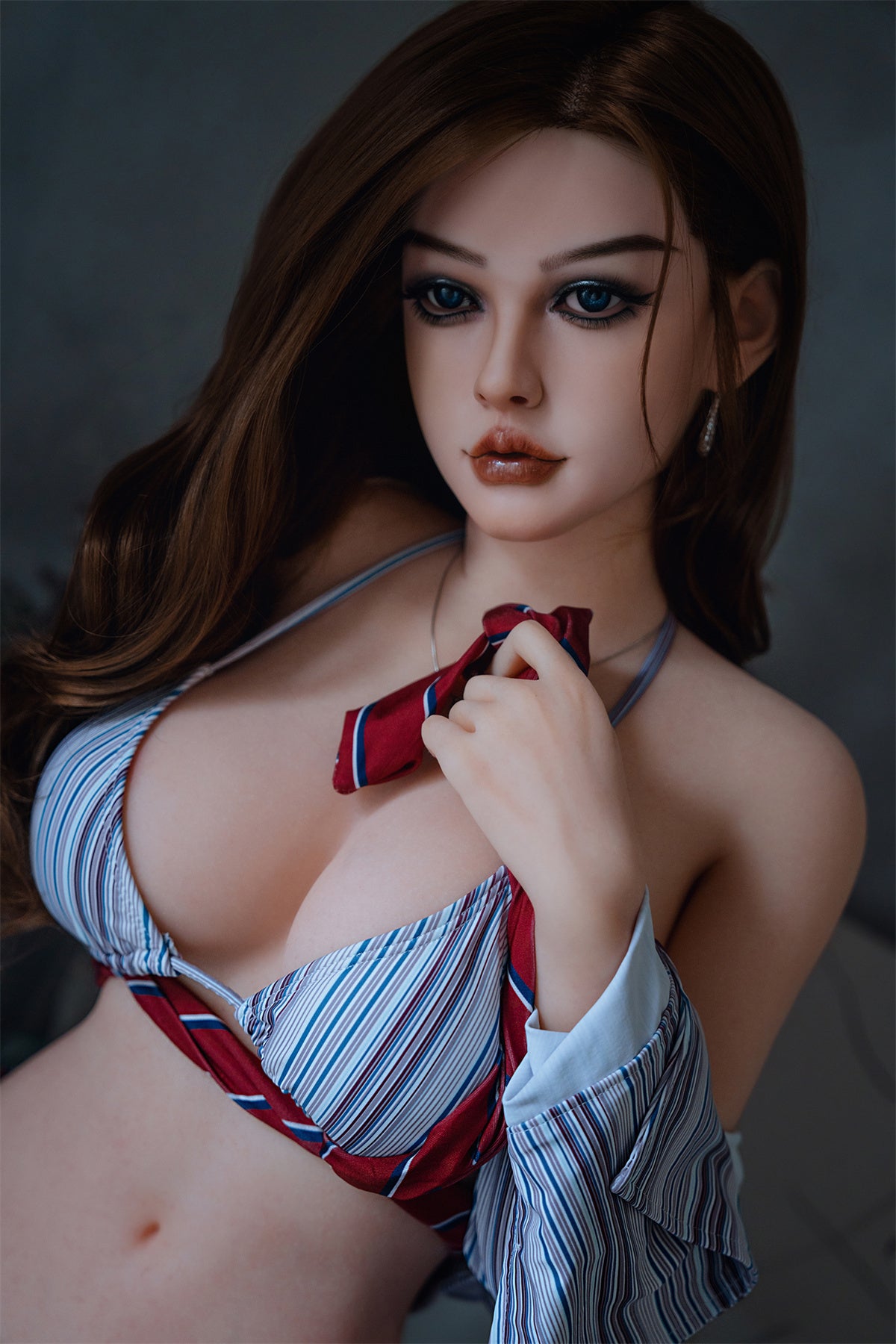 164cm (5.38ft) Small Breasts Slender Sex Doll D4112501 Bianca HB8