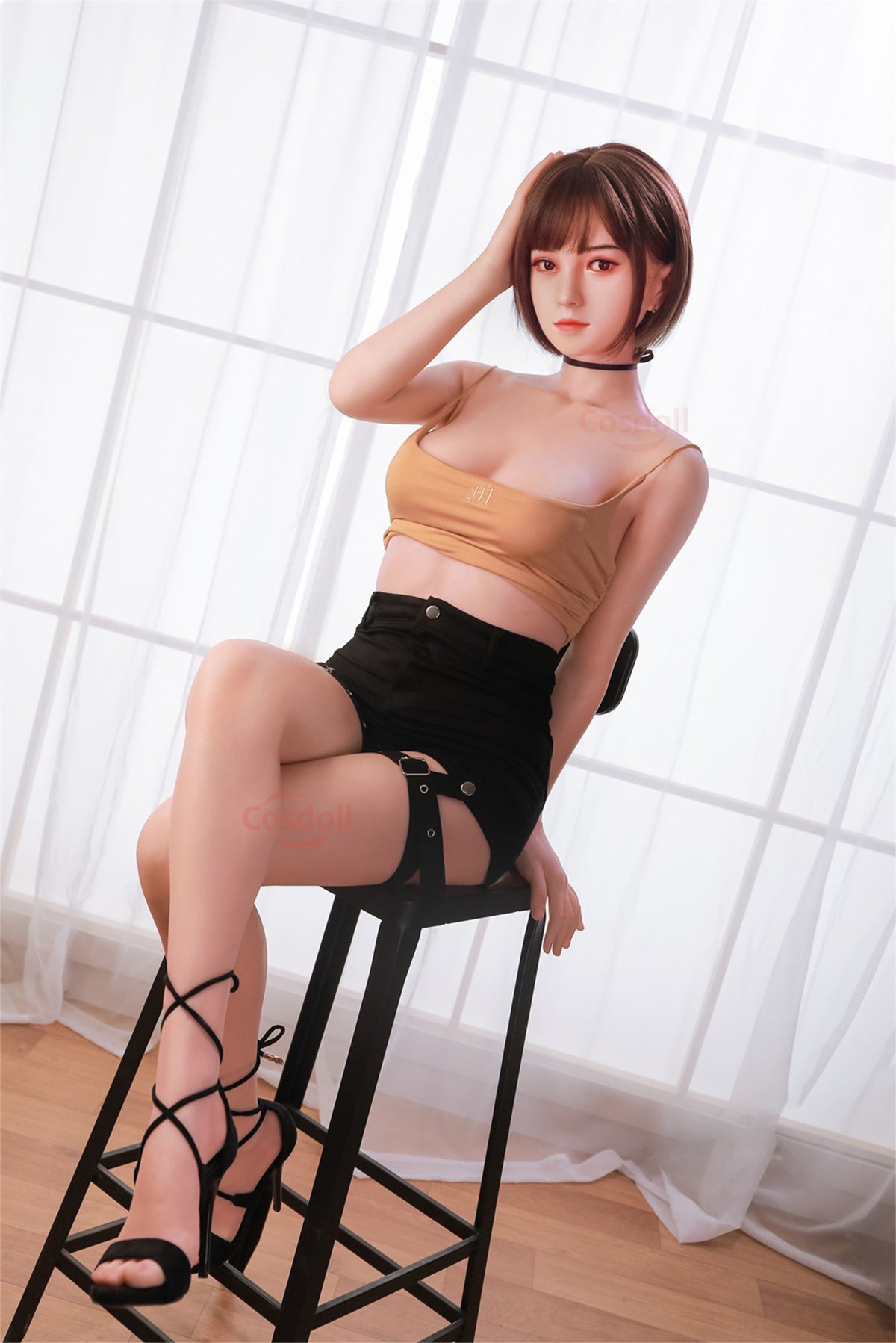 165cm (5.41ft) Big Boobs Japanese Top Model Silicone Head & Body Sex Doll CFB2412133 Kanna