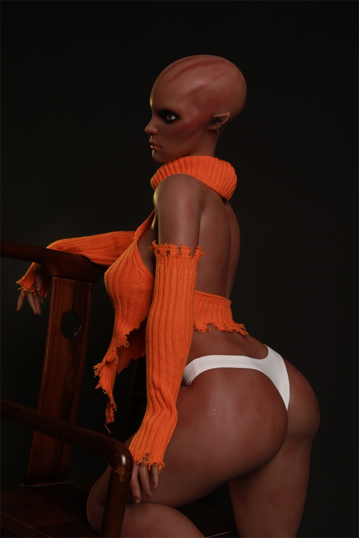 153cm (5.02ft) Lifelike Silicone Head & Body Alien Love Doll SCFB250147 Roza