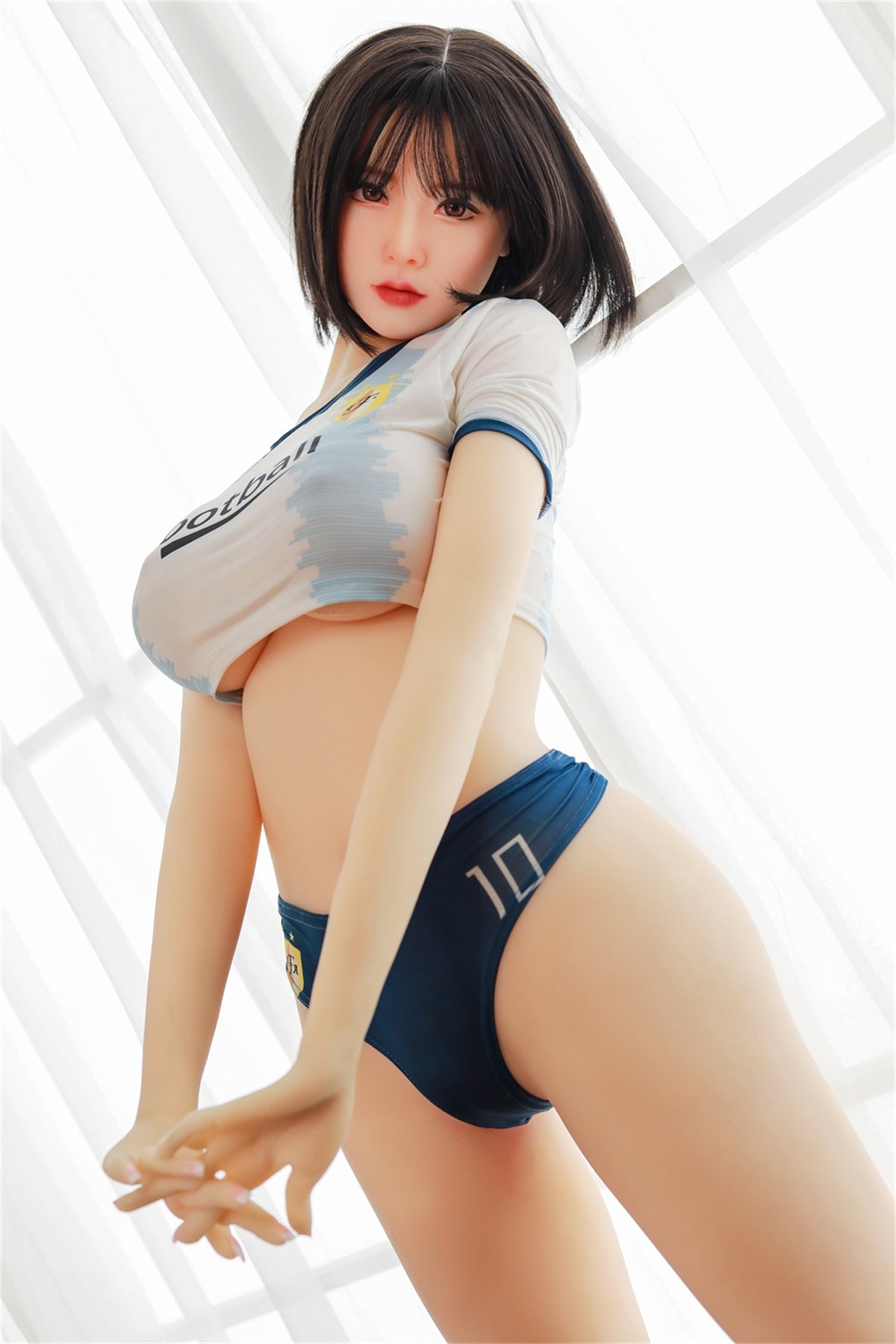 165cm (5.41ft) Big Boobs Short Hair Young Girl Love Doll C2412128 Mito