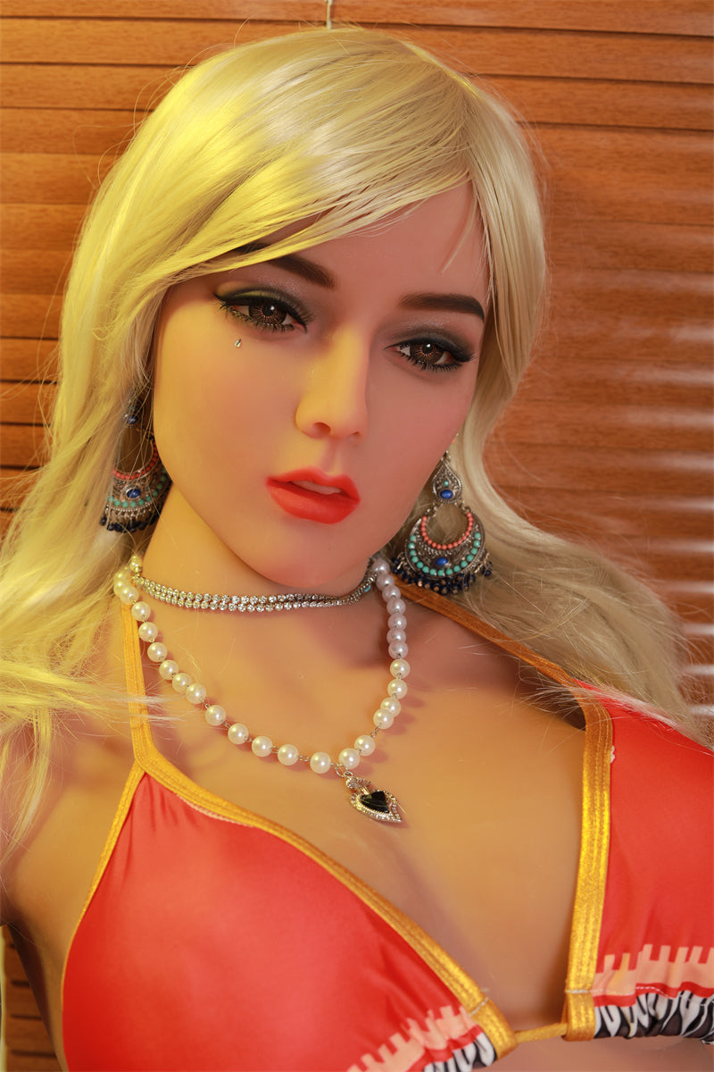 163cm (5.35ft) Medium Chest Slender Blonde Sex Doll C241289 Xara