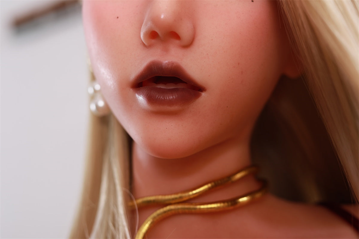 168cm (5.51ft) Big Tits Blonde Beauty Silicone Head & Body Love Doll SCFB250143 Katya