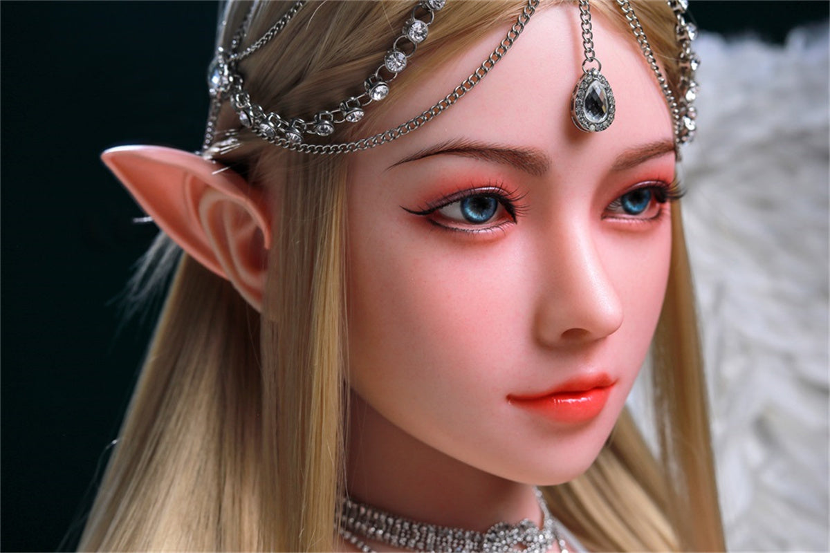 168cm (5.51ft) Big Bust Silicone Head & Body Fairy Princess Elf Sex Doll CFB2412158 Selene