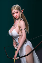 168cm (5.51ft) Big Bust Silicone Head & Body Fairy Princess Elf Sex Doll CFB2412158 Selene