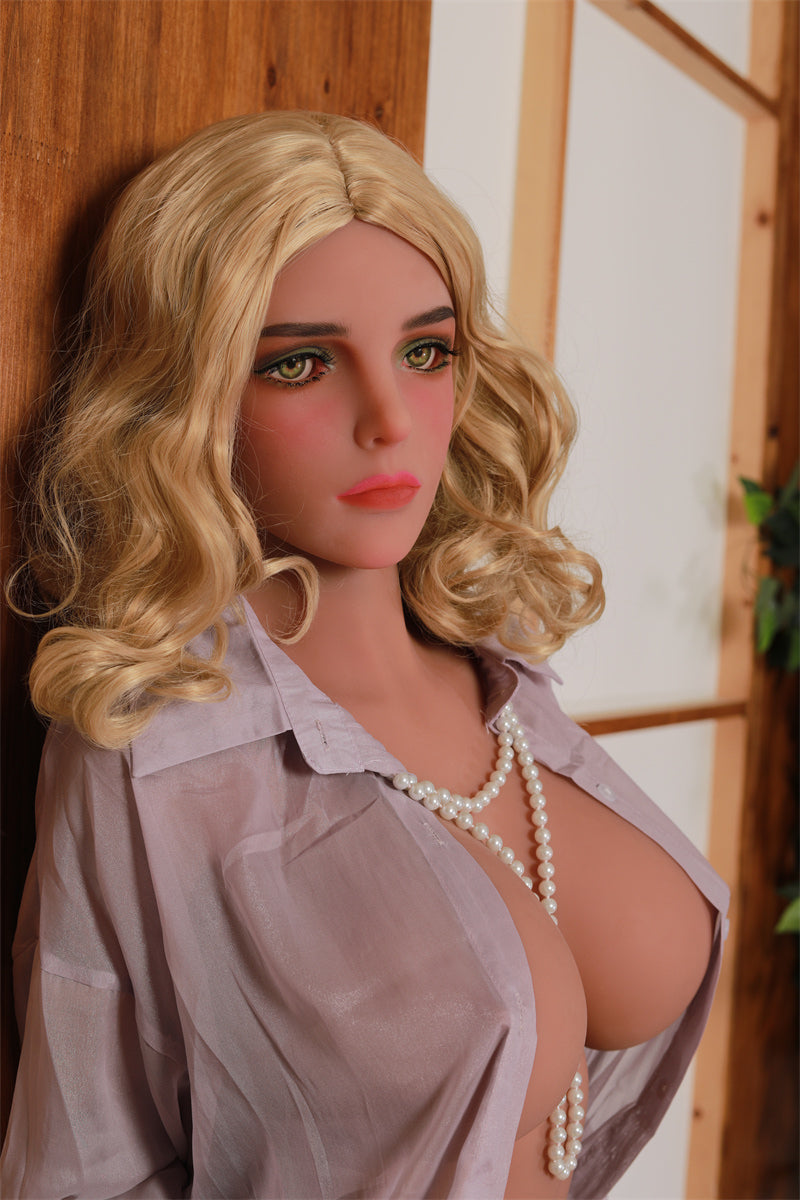 158cm (5.18ft) Big Breasts European Blonde Sex Doll C241242 Clarissa