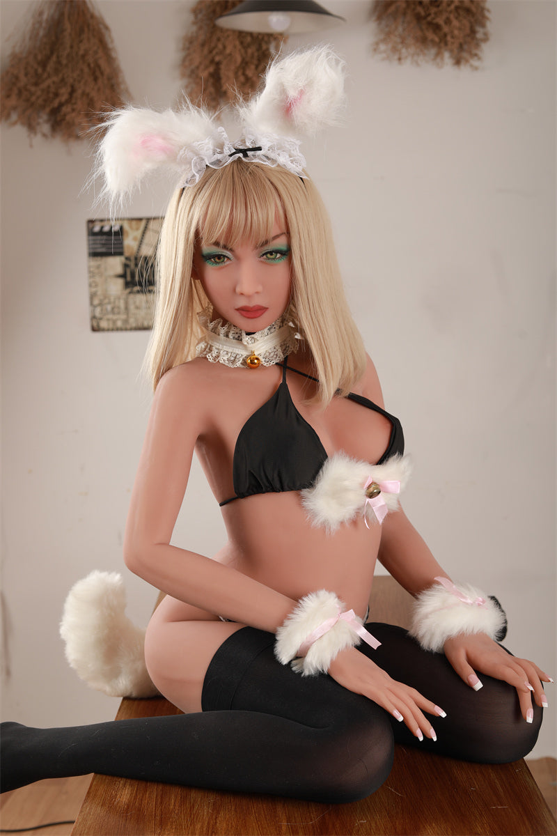 158cm (5.18ft) Small Breasts Lovely Bunny Girl Sex Doll C241252 Asha