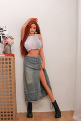 165cm (5.41ft) Big Tits Red Hair Hot Girl Sex Doll C2412117 Georgiana