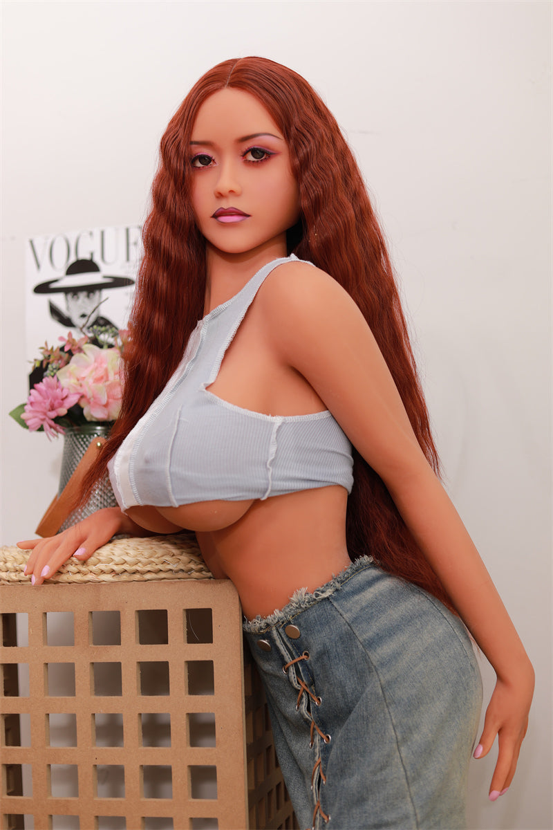 165cm (5.41ft) Big Tits Red Hair Hot Girl Sex Doll C2412117 Georgiana