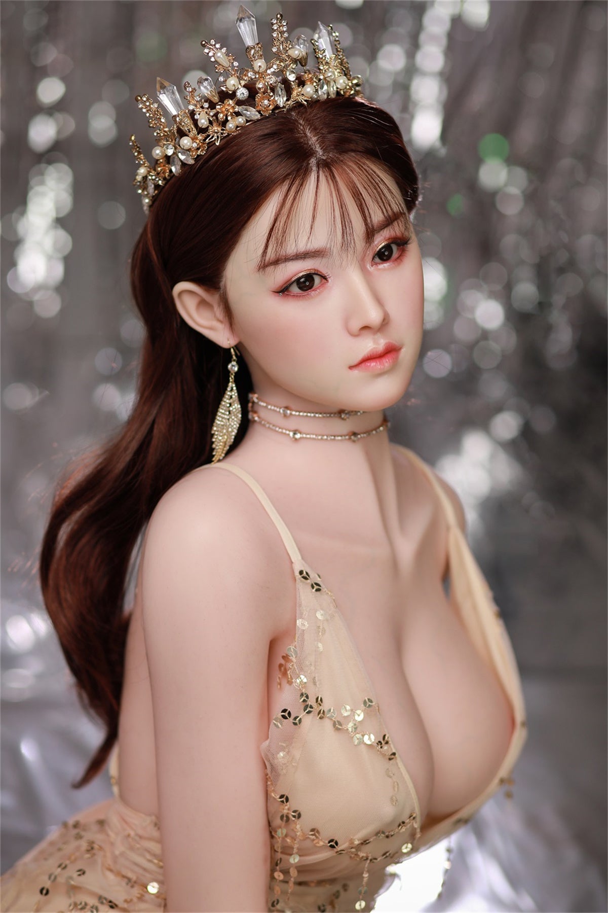 170cm (5.58ft) Medium Tits Silicone Head & Body Asian Sex Doll CFB2412190 Akiyo